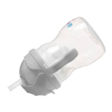 B.box - Bidon ze słomką 240 ml, szary