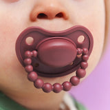 LUU Kids - Smoczek pozycjonujący, Moroccan Pink