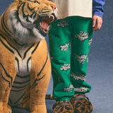 Maison Mangostan – T-shirt Bicolor White/Blue z bawełny organicznej