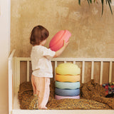 Stapelstein - Original Rainbow pastel 6 el.