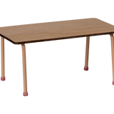 Maileg - Zestaw stół i krzesła dla myszek, Ciemny puder