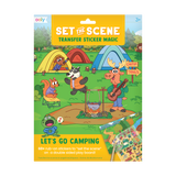 Ooly - Wyklejany obrazek z transferowymi naklejkami - Jedziemy na Kemping