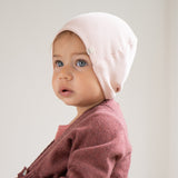 Minimalisma - Mięciutka czapka beanie z mieszanki jedwabiu i bawełny Bambi, Sweet Rose