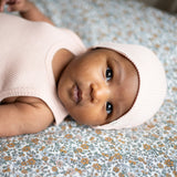 Minimalisma - Mięciutka czapka beanie z mieszanki jedwabiu i bawełny Bambi, Sweet Rose