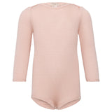 Minimalisma - Bezszwowe body niemowlęce z jedwabiu i bawełny, Sweet Rose
