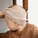 Minimalisma - Elastyczna opaska z delikatnej wełny merino Alba, Beige