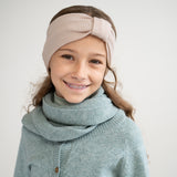 Minimalisma - Elastyczna opaska z delikatnej wełny merino Alba, Beige