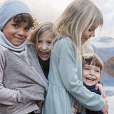 Minimalisma - Mięciutki komin z mieszanki jedwabiu i bawełny Birk, Clearwater