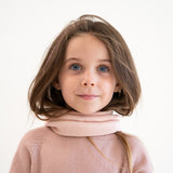 Minimalisma - Mięciutki komin z mieszanki jedwabiu i bawełny Birk, Sweet Rose