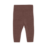 CeLaVi - Legginsy dziecięce z delikatnej wełny merino