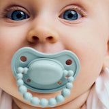 LUU Kids - Smoczek pozycjonujący, Frozen sage