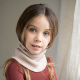 Minimalisma – Dwuwarstwowy komin z delikatnej wełny merino Argir, Beige