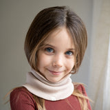 Minimalisma – Dwuwarstwowy komin z delikatnej wełny merino Argir, Beige