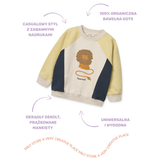 Liewood - Bluza Aude Circus lion / Sandy