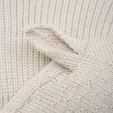 HUTTEliHUT – Kominiarka z miękkiej wełny merino z uroczymi uszkami, Sand Melange