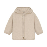 HUTTEliHUT - Bawełniana bluza z uszkami Camel Melange