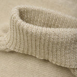 HUTTEliHUT – Dzianinowy komin z wełny merino, Sand Melange