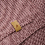 HUTTEliHUT – Dzianinowy komin z wełny merino, Burlwood