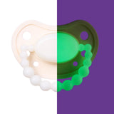 LUU Kids - Smoczek pozycjonujący, American cream Glow