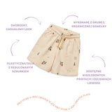 Liewood - Szorty Gram Peach / Sea shell