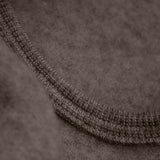 HUTTEliHUT – Kominiarka z długimi uszami, wełna merino, Brown Melange