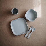 Mushie - Talerzyki Square Cloud 2 szt.