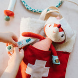 Lilliputiens - Torba lekarska z przytulanką i 6 akcesoriami Lisiczka Alice 18 m+