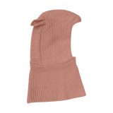 HUTTEliHUT – Kominiarka z miękkiej wełny merino z uroczymi uszkami, Burlwood