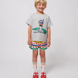 BOBO CHOSES - Spodenki Geometric all over waffle