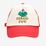 BOBO CHOSES - Czapka z daszkiem Hello Joy mesh