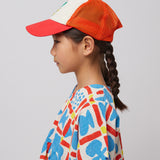 BOBO CHOSES - Czapka z daszkiem Hello Joy mesh