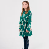 BOBO CHOSES - Sukienka Magic Shoes all over