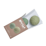 Natruba - Kauczukowe kulki sensoryczne z dzwoneczkiem zielone