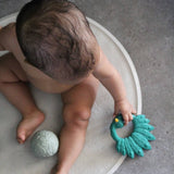 Natruba - Kauczukowe kulki sensoryczne z dzwoneczkiem zielone