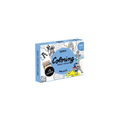 OMY - Mini zestaw do kolorowania - Mini atlas