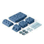 MODU Explorer set - Kreatywne klocki rozwijające motorykę dużą, niebieski