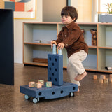 MODU - Explorer set - Kreatywne klocki rozwijające motorykę dużą, niebieski