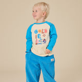 Goldie + Ace - Sztruksowe spodnie Arlo z szeroką nogawką