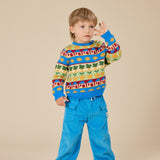 Goldie + Ace - Sztruksowe spodnie Arlo z szeroką nogawką