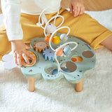 Janod - Wielofunkcyjny stolik edukacyjny Liść Sweet Cocoon 18m+