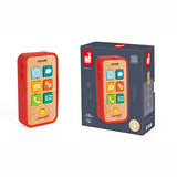 Janod - Telefon drewniany z dźwiękami