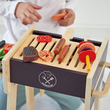 Janod - Grill drewniany z akcesoriami 3+