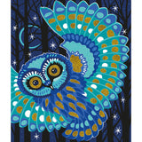 Janod - Zestaw kreatywny Brokat i piasek Błyszczące zwierzęta 7+