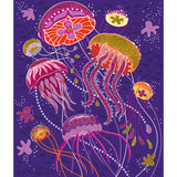 Janod - Zestaw kreatywny Brokat i piasek Błyszczące zwierzęta 7+