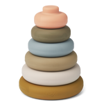 Liewood - Silikonowa wieża Dag Khaki