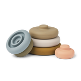 Liewood - Silikonowa wieża Dag Khaki