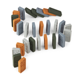 Liewood - Silikonowe domino Dodo Blue multi mix