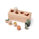 Liewood - Drewniany sorter kształtów Midas Peach / Pale tuscany