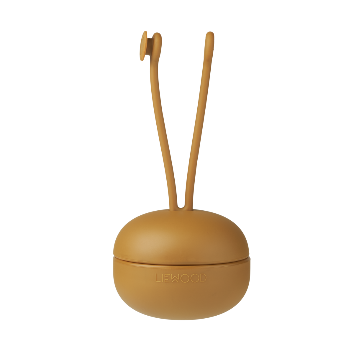 Liewood - Silikonowe etui na smoczek Philip Golden caramel