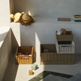 Liewood - Duża składana skrzynka Weston L Whale blue